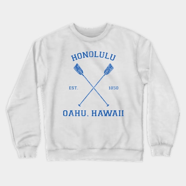 Honolulu Hawaii Vacation Crewneck Sweatshirt by Vector Deluxe